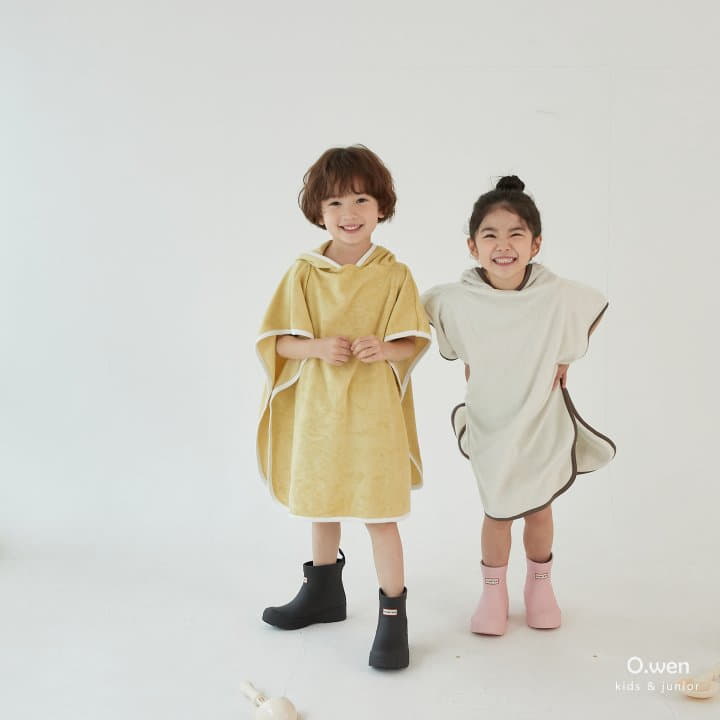 O Wen - Korean Children Fashion - #Kfashion4kids - Towel Gawn