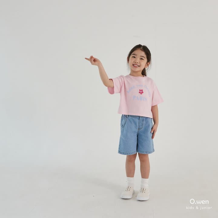 O Wen - Korean Children Fashion - #Kfashion4kids - Flower Crop Tee - 7