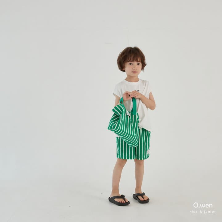 O Wen - Korean Children Fashion - #childofig - Terry Beach Bag - 8