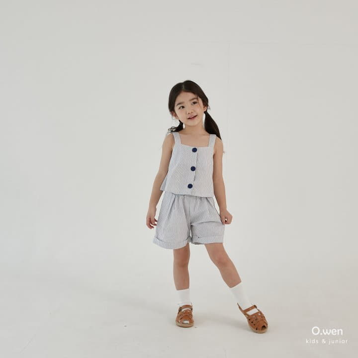 O Wen - Korean Children Fashion - #childofig - Capri Top Bottom Set - 2