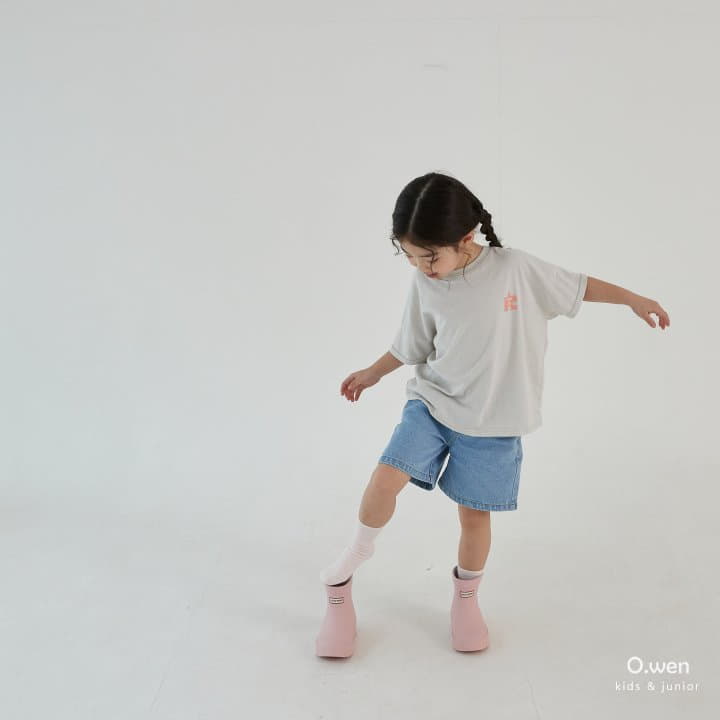 O Wen - Korean Children Fashion - #childofig - Roy Denim Shorts - 5