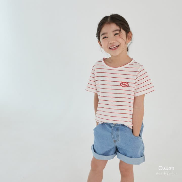 O Wen - Korean Children Fashion - #childofig - Daily Stripes Tee