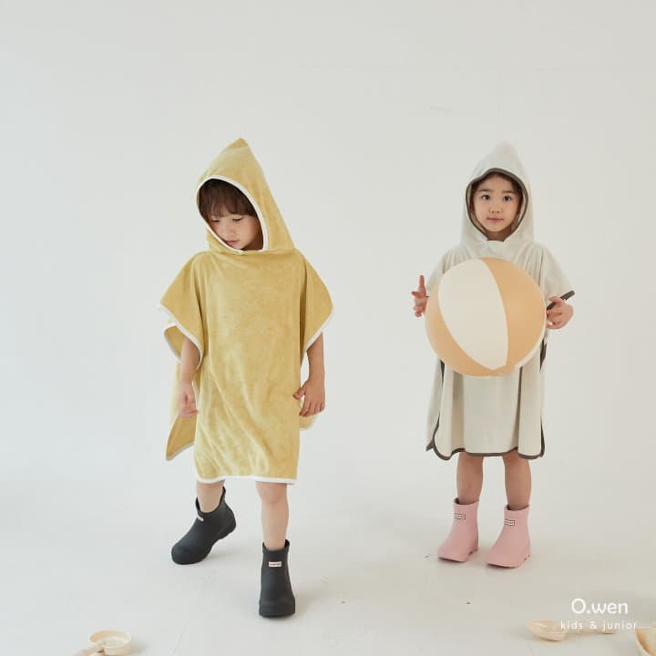 O Wen - Korean Children Fashion - #childrensboutique - Towel Gawn - 10