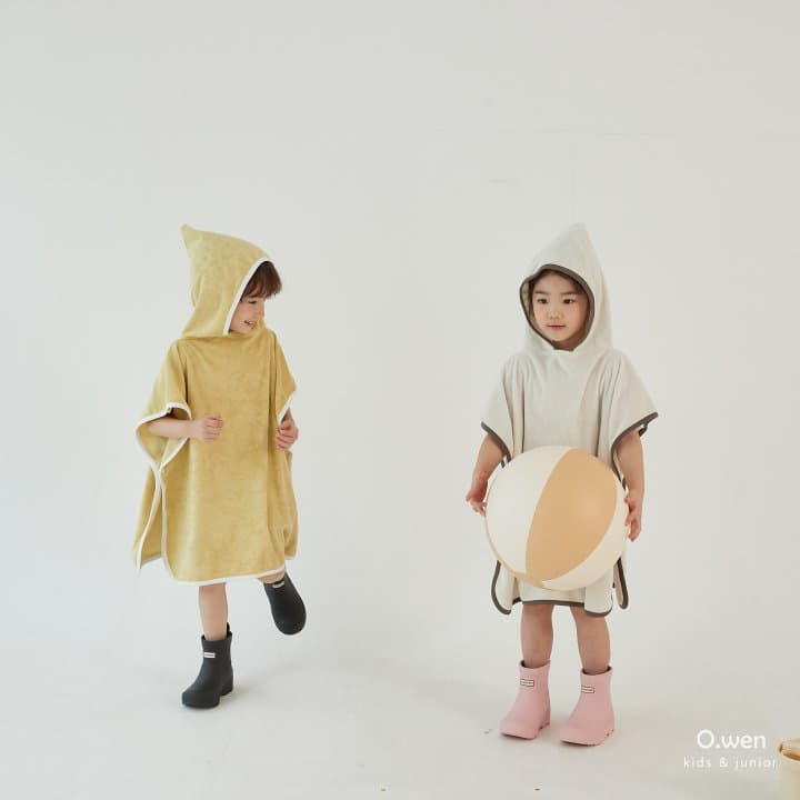 O Wen - Korean Children Fashion - #designkidswear - Towel Gawn - 11