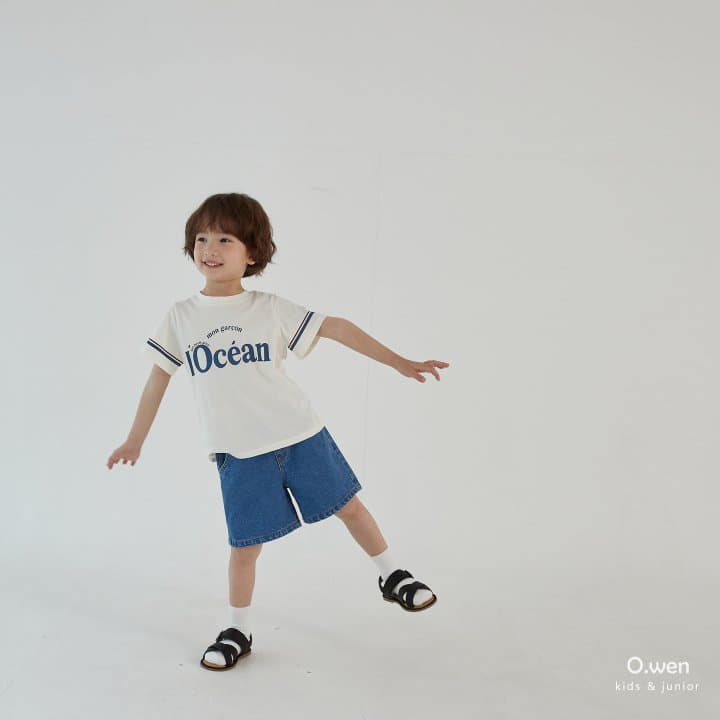 O Wen - Korean Children Fashion - #designkidswear - Ocean Tee - 10