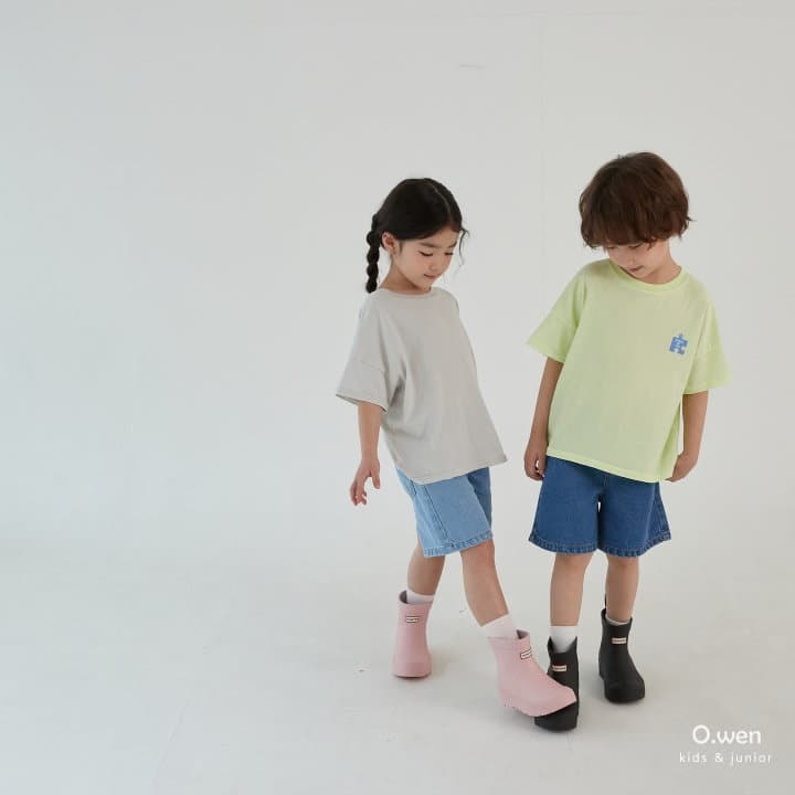 O Wen - Korean Children Fashion - #designkidswear - Puzzle Tee - 9