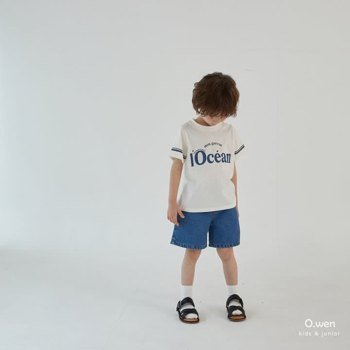 O Wen - Korean Children Fashion - #designkidswear - Roy Denim Shorts - 8