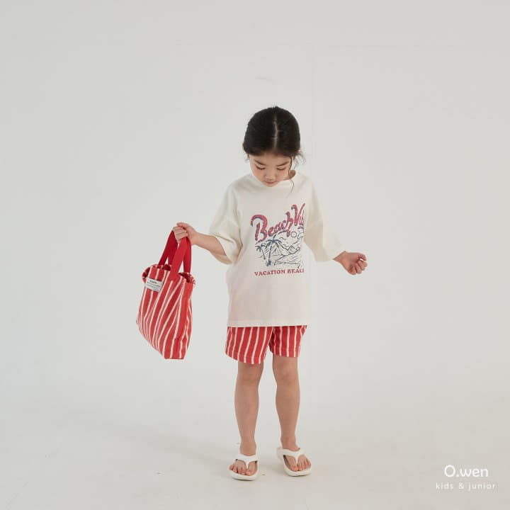 O Wen - Korean Children Fashion - #discoveringself - Terry Beach Shorts - 10