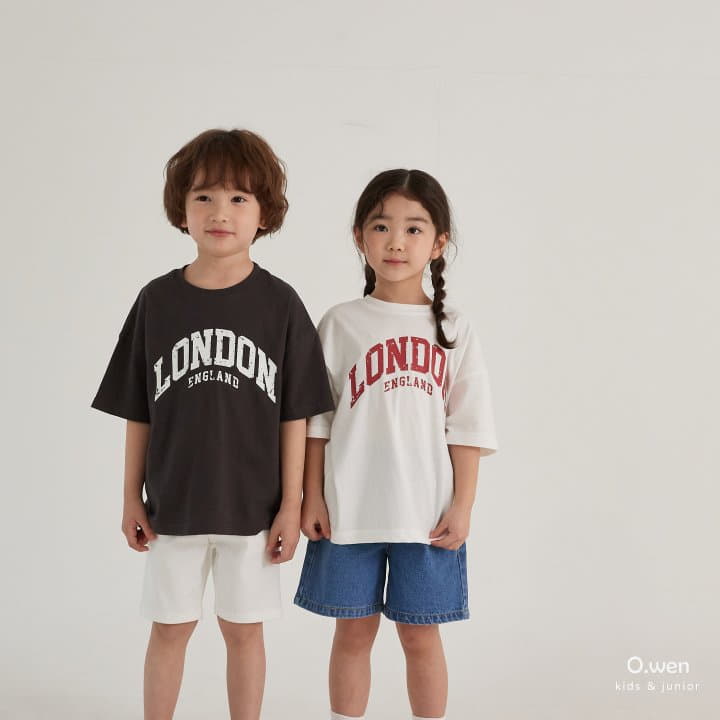 O Wen - Korean Children Fashion - #discoveringself - London Boxy Tee