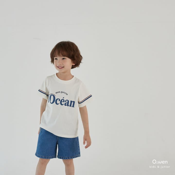 O Wen - Korean Children Fashion - #discoveringself - Ocean Tee - 11