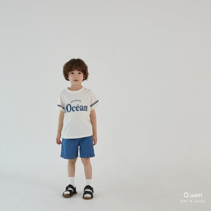 O Wen - Korean Children Fashion - #discoveringself - Roy Denim Shorts - 9