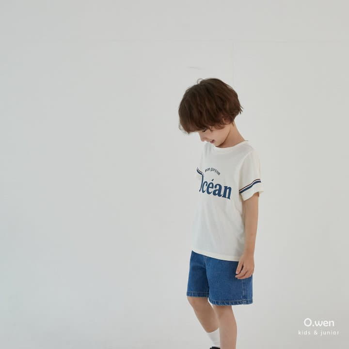 O Wen - Korean Children Fashion - #fashionkids - Ocean Tee - 12