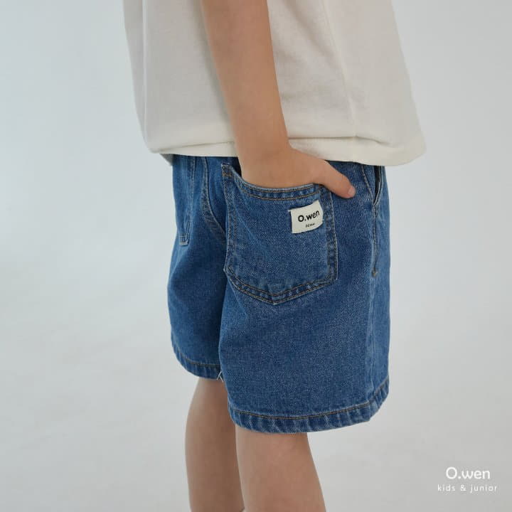 O Wen - Korean Children Fashion - #fashionkids - Roy Denim Shorts - 10