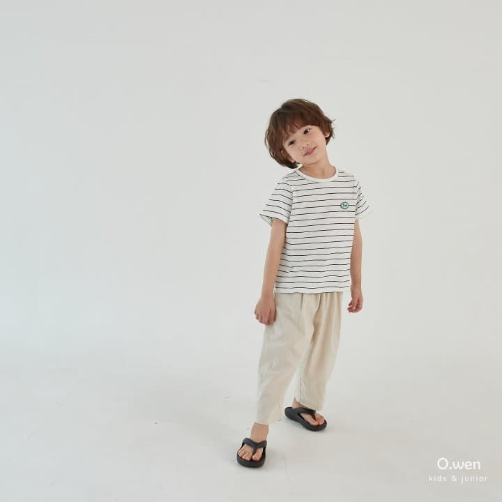 O Wen - Korean Children Fashion - #fashionkids - Daily Stripes Tee - 5