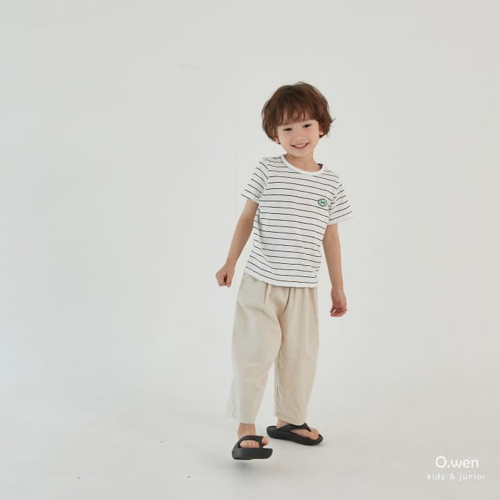 O Wen - Korean Children Fashion - #discoveringself - Natural Pants - 4