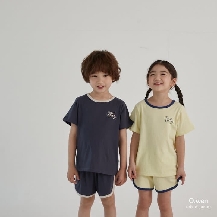 O Wen - Korean Children Fashion - #kidsshorts - One Thing 3 Tee Sleeveless Bottom Set - 2