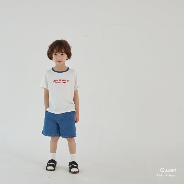 O Wen - Korean Children Fashion - #kidsshorts - Lake Tee - 10