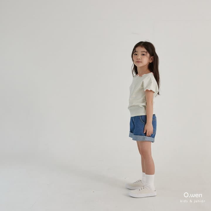 O Wen - Korean Children Fashion - #kidsshorts - Ive Tee - 7