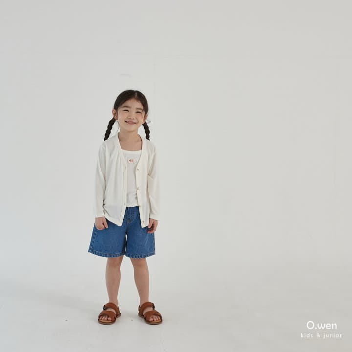 O Wen - Korean Children Fashion - #kidsstore - cool Cardigan Sleeveless Set - 5