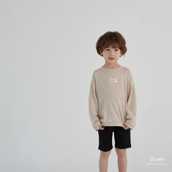 O Wen - Korean Children Fashion - #kidsshorts - Summer Boxy Tee - 4
