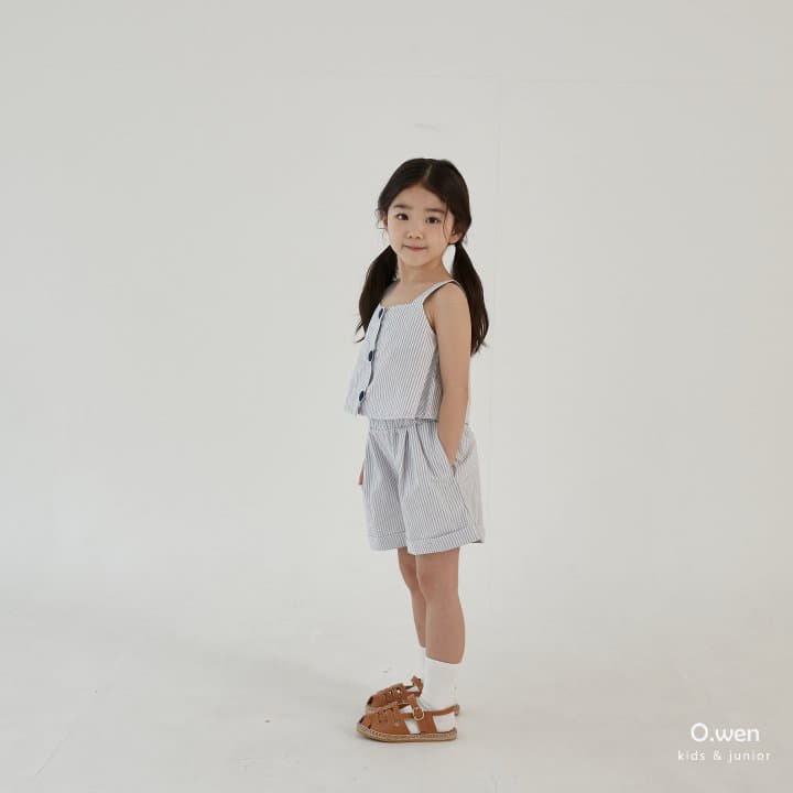 O Wen - Korean Children Fashion - #kidzfashiontrend - Capri Top Bottom Set - 9