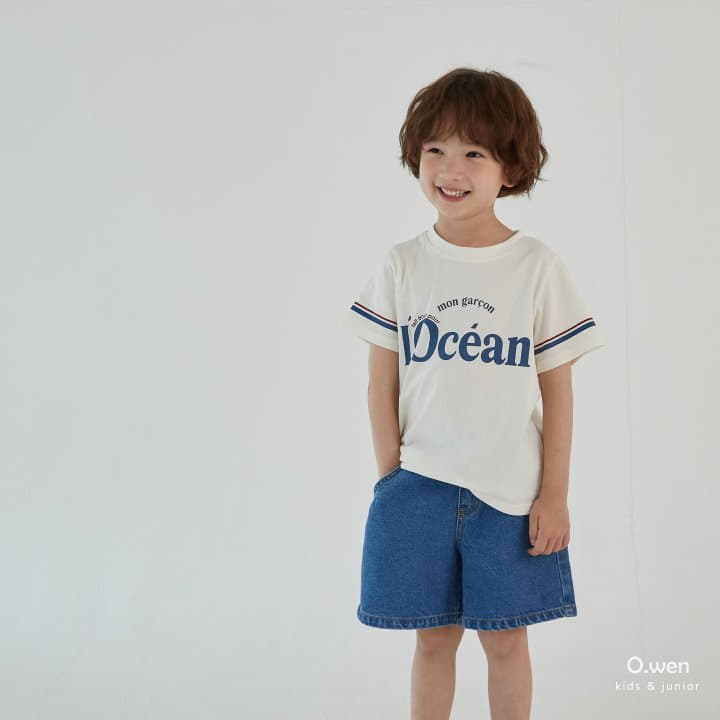 O Wen - Korean Children Fashion - #kidzfashiontrend - Ocean Tee