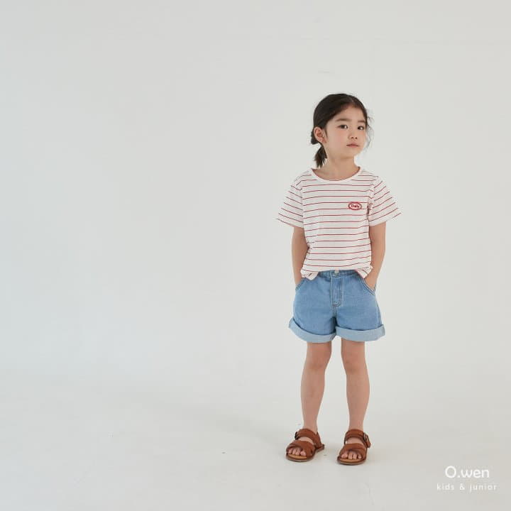 O Wen - Korean Children Fashion - #kidzfashiontrend - Daily Stripes Tee - 8