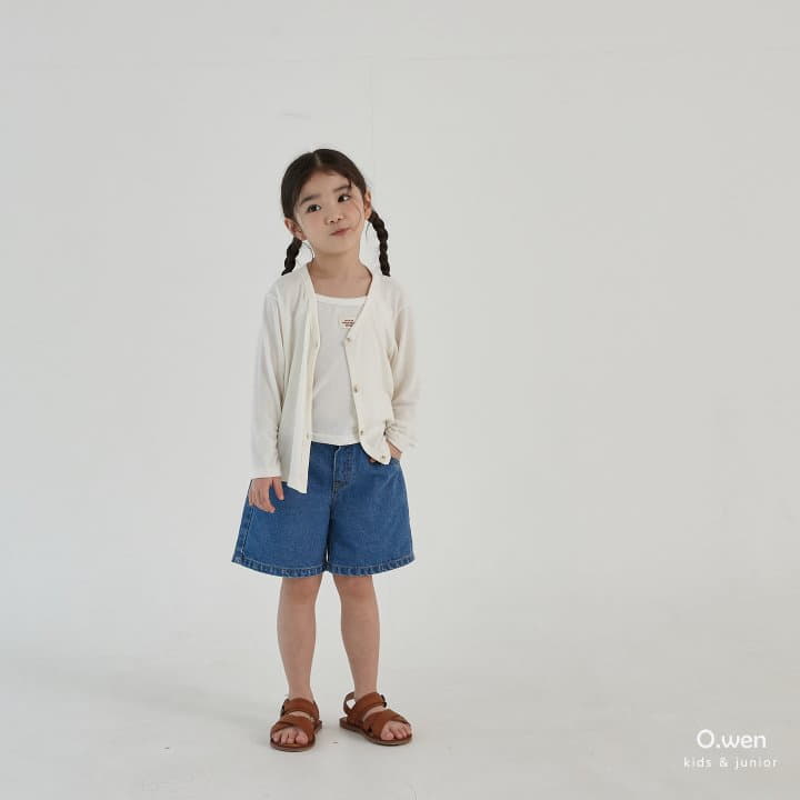 O Wen - Korean Children Fashion - #kidzfashiontrend - cool Cardigan Sleeveless Set - 6