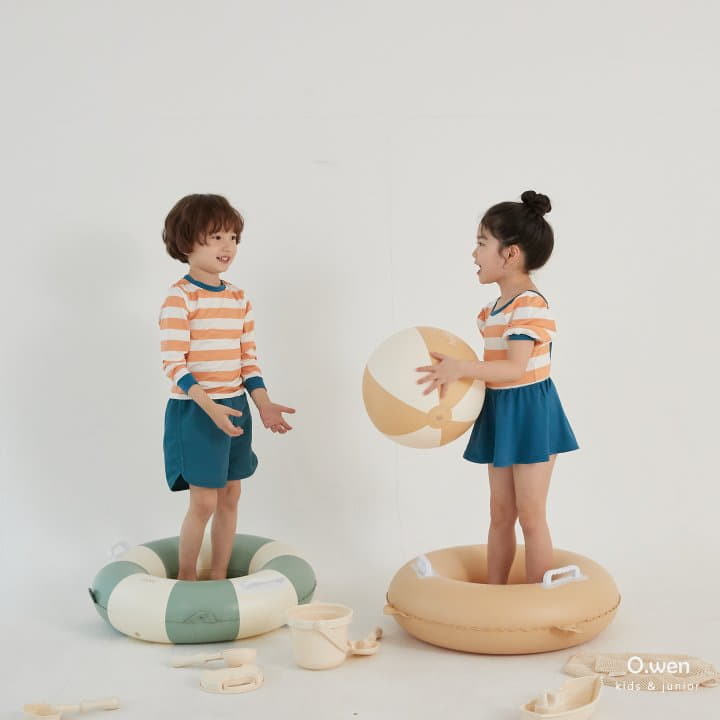 O Wen - Korean Children Fashion - #Kfashion4kids - Nimo Rashguard Tee - 4