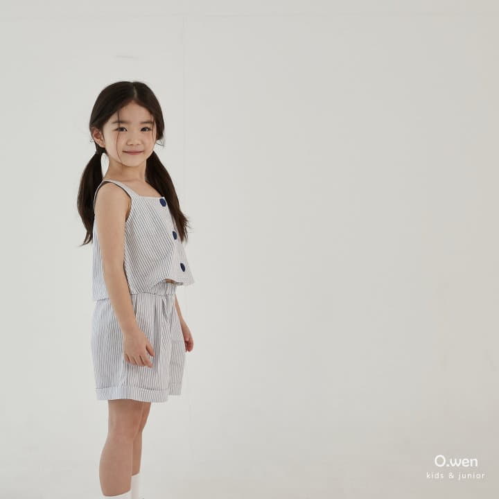 O Wen - Korean Children Fashion - #littlefashionista - Capri Top Bottom Set - 11
