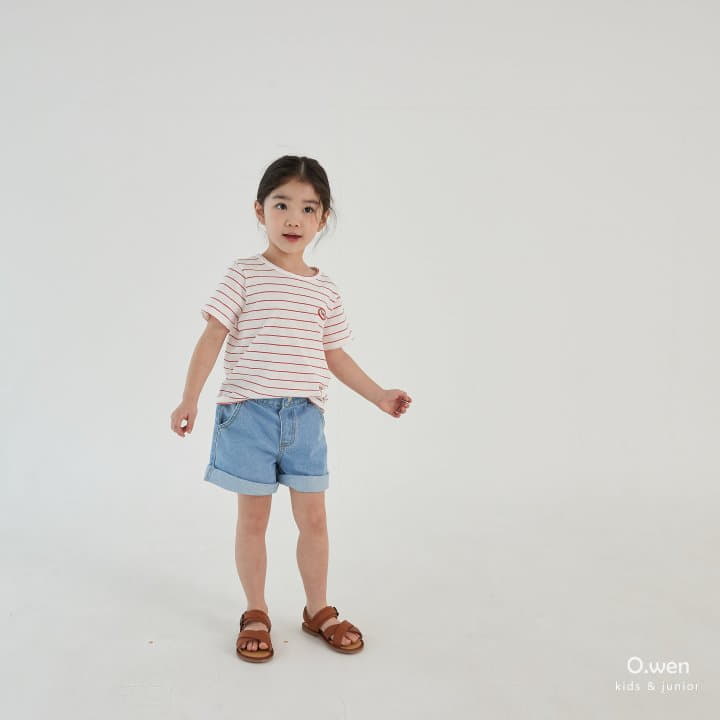O Wen - Korean Children Fashion - #littlefashionista - Daily Stripes Tee - 10