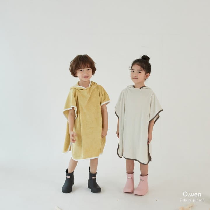 O Wen - Korean Children Fashion - #magicofchildhood - Towel Gawn - 3