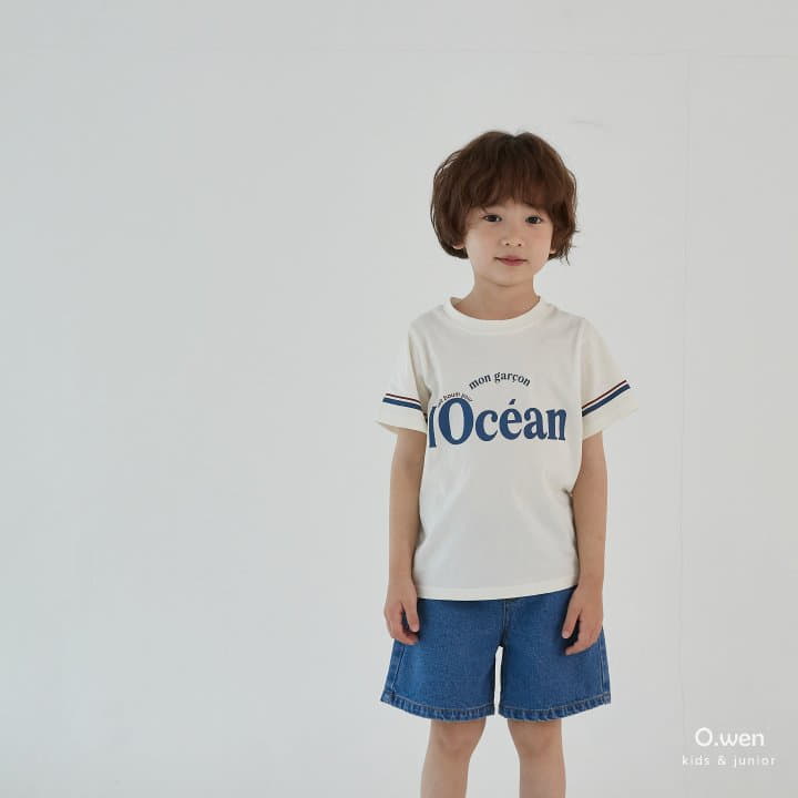 O Wen - Korean Children Fashion - #littlefashionista - Ocean Tee - 4