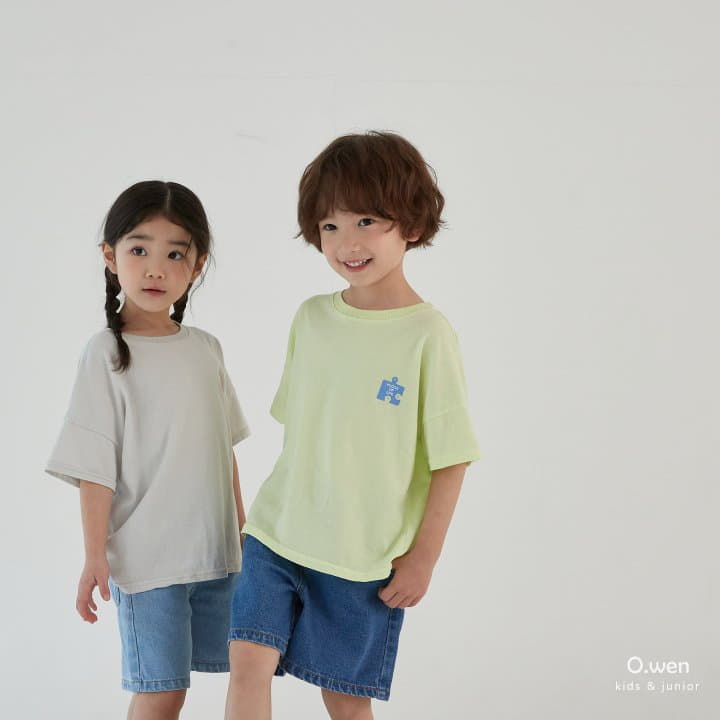 O Wen - Korean Children Fashion - #magicofchildhood - Puzzle Tee - 3