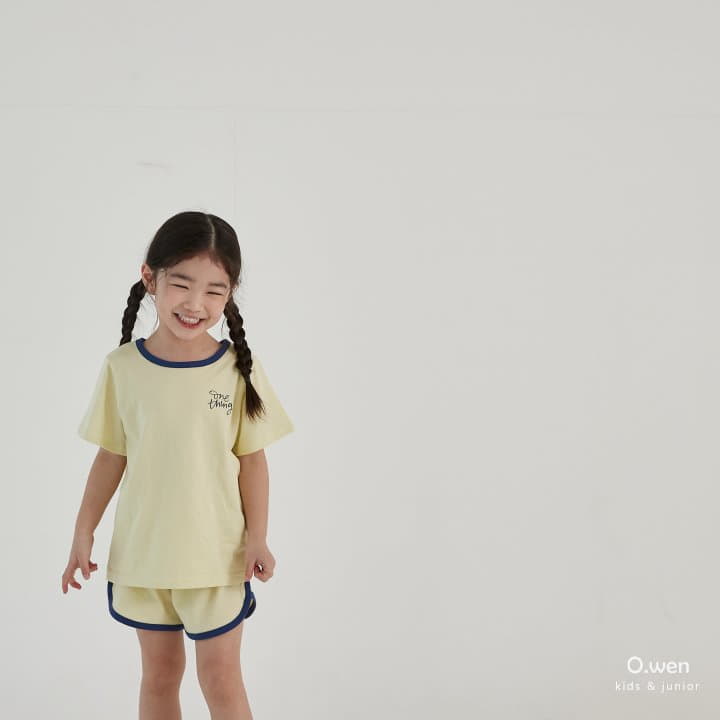 O Wen - Korean Children Fashion - #minifashionista - One Thing 3 Tee Sleeveless Bottom Set - 8
