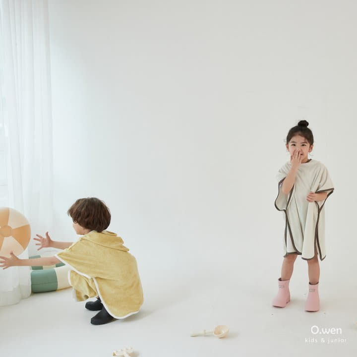 O Wen - Korean Children Fashion - #prettylittlegirls - Towel Gawn - 5