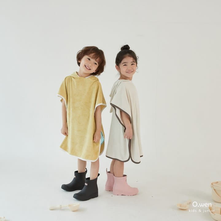 O Wen - Korean Children Fashion - #stylishchildhood - Towel Gawn - 8
