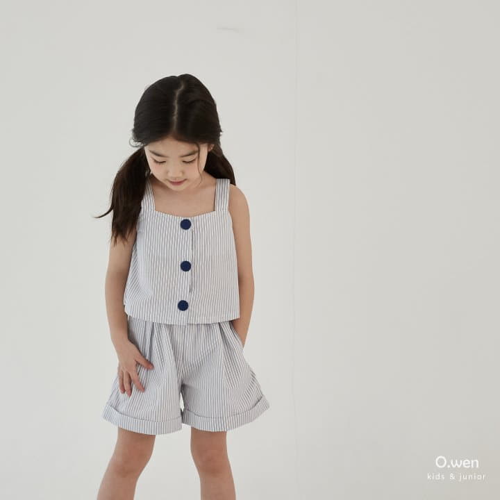 O Wen - Korean Children Fashion - #stylishchildhood - Capri Top Bottom Set