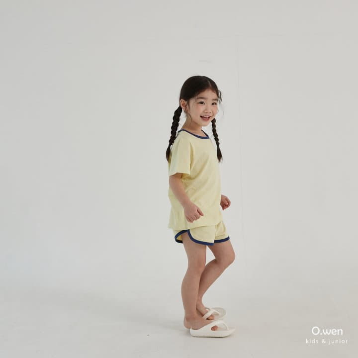 O Wen - Korean Children Fashion - #todddlerfashion - One Thing 3 Tee Sleeveless Bottom Set - 10