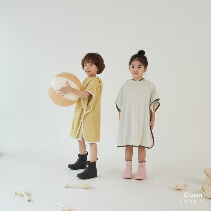 O Wen - Korean Children Fashion - #todddlerfashion - Towel Gawn - 6
