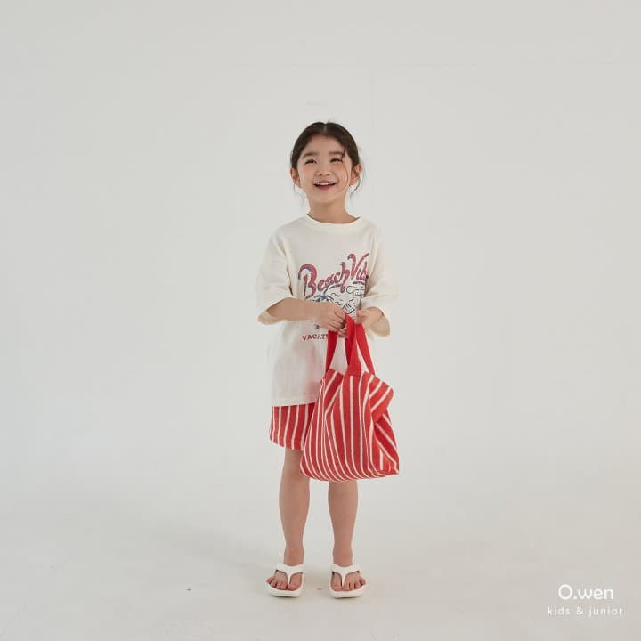 O Wen - Korean Children Fashion - #prettylittlegirls - Terry Beach Shorts - 4