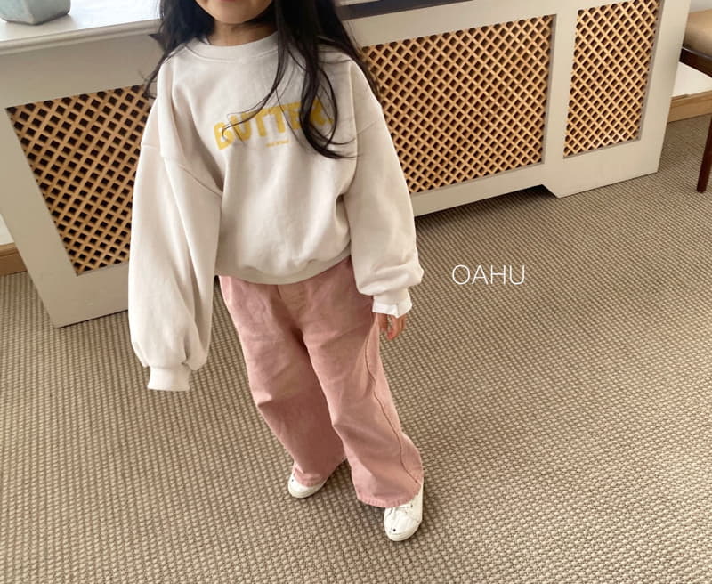 O'ahu - Korean Children Fashion - #discoveringself - Butter Sweatshirt