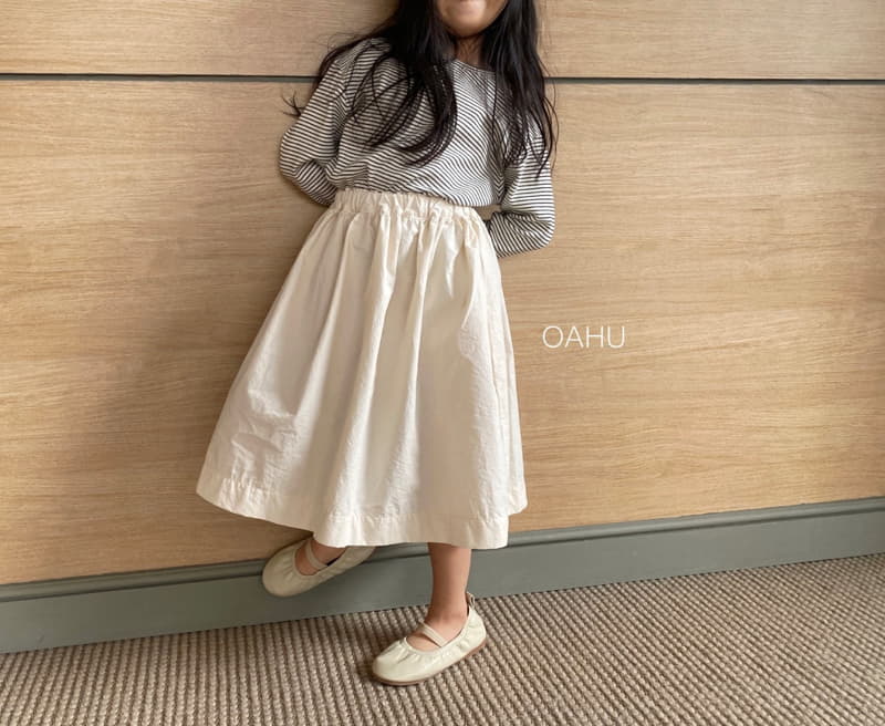 O'ahu - Korean Children Fashion - #fashionkids - Aesope Shirring Skirt - 3