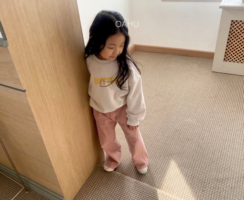 O'ahu - Korean Children Fashion - #kidsshorts - Butter Sweatshirt - 3