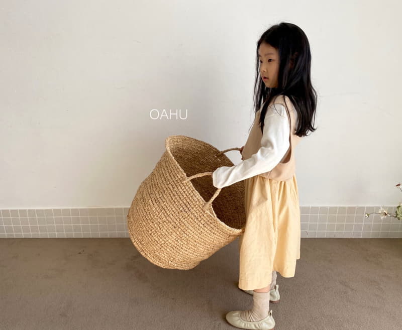 O'ahu - Korean Children Fashion - #todddlerfashion - Aesope Shirring Skirt - 12