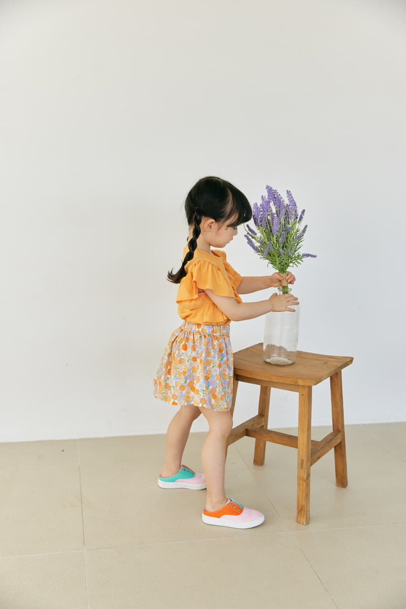 Orange Mom - Korean Children Fashion - #Kfashion4kids - Unbalance Tee - 7
