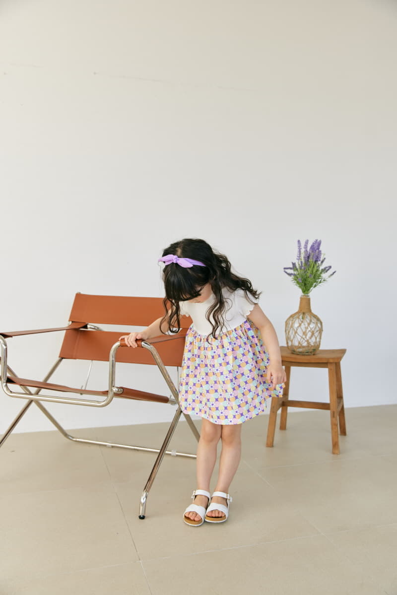 Orange Mom - Korean Children Fashion - #childofig - Rib Color One-piece - 6