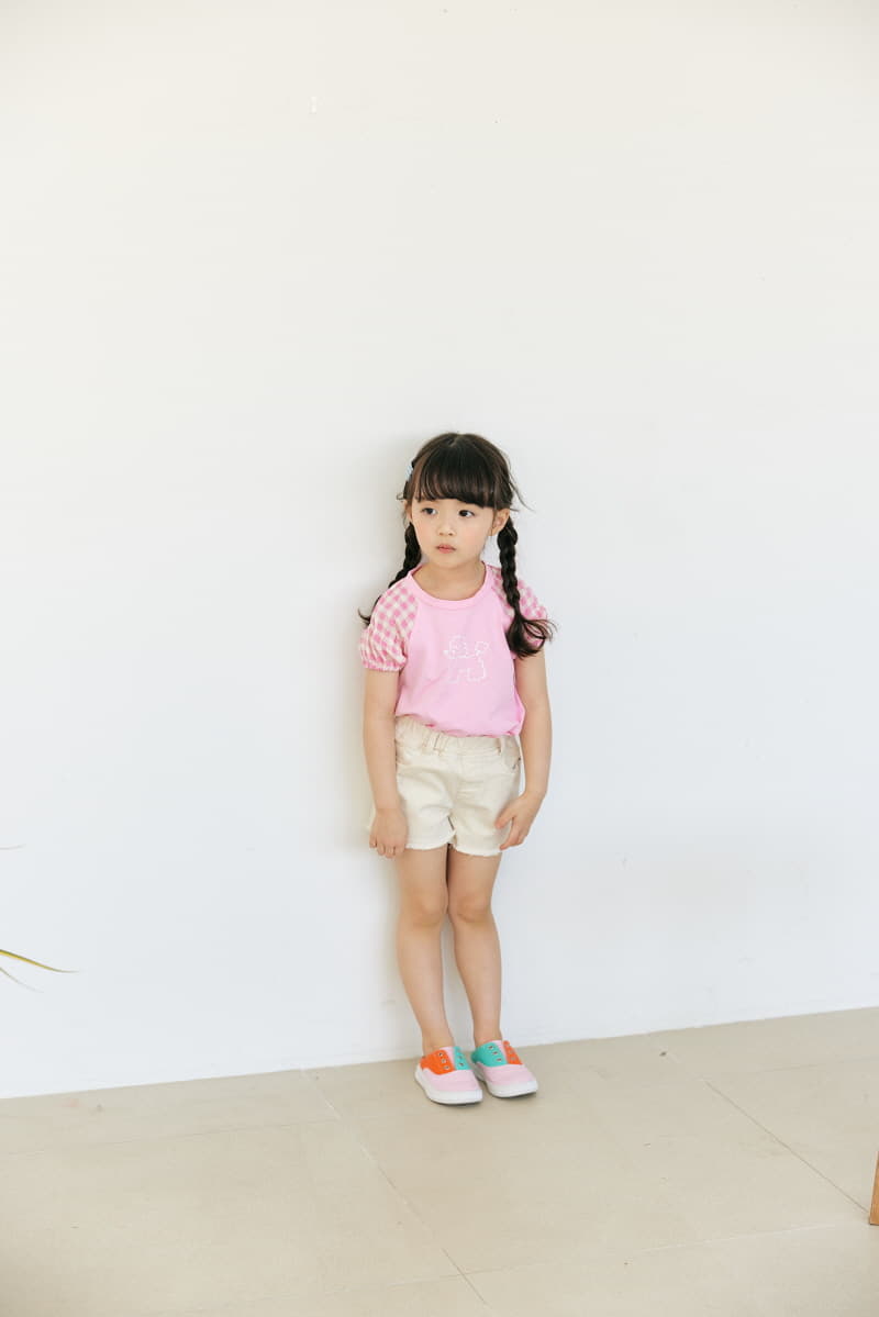 Orange Mom - Korean Children Fashion - #childrensboutique - Span Hot Shorts - 6