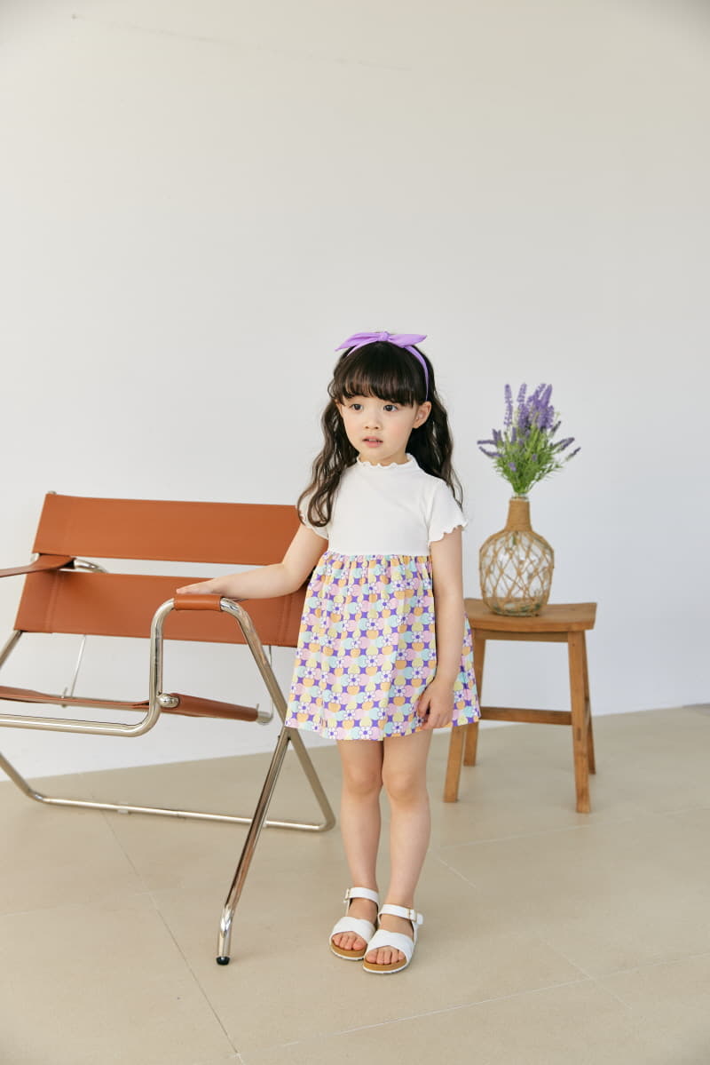Orange Mom - Korean Children Fashion - #designkidswear - Rib Color One-piece - 8