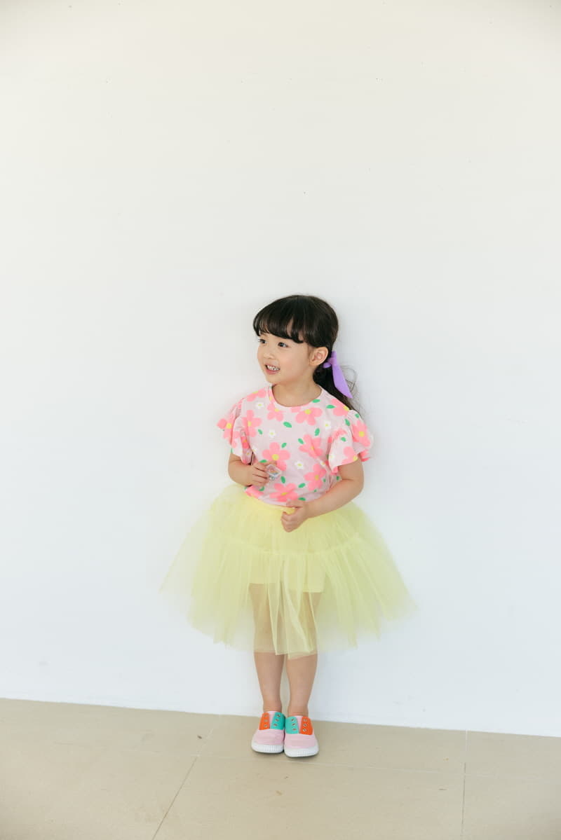 Orange Mom - Korean Children Fashion - #designkidswear - Sha Skirt Pants - 3